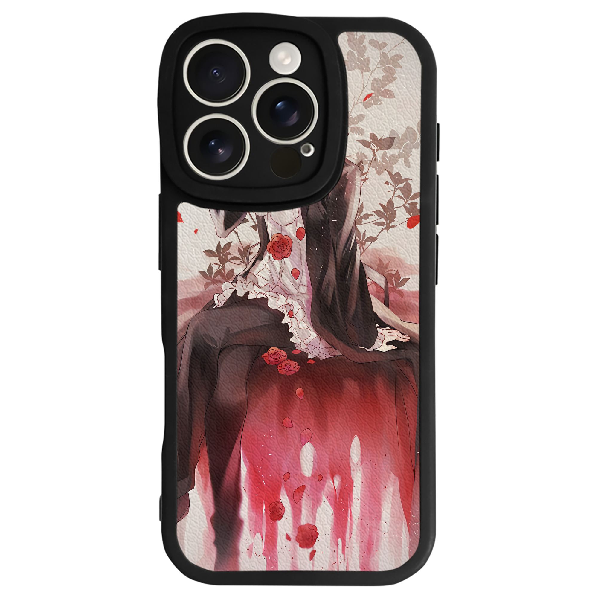 （画像用） 文豪ストレイドッグス Bungo Stray Dogs 【iPhone 16シリーズ対応】シリコンスマホケース（レザー調） 材質：シリコン